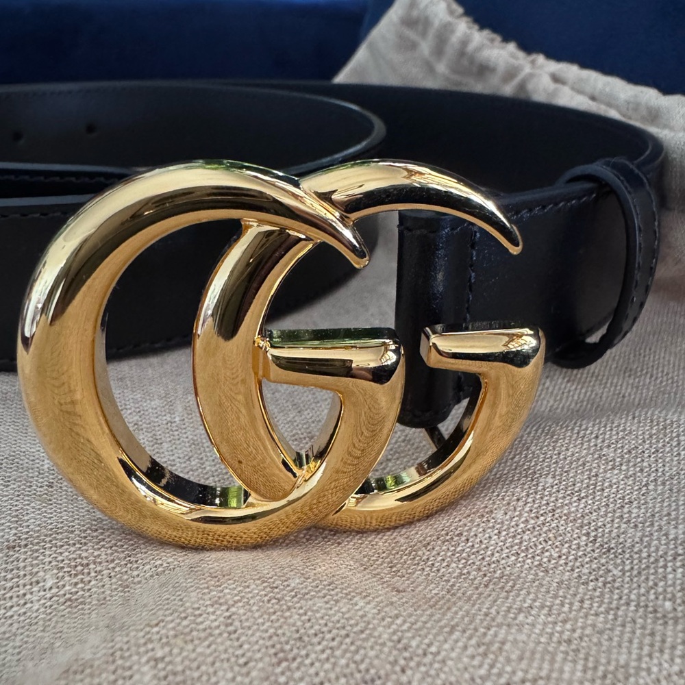 Gucci belt box & dust bag included marmont size 90 yes it is Authentic